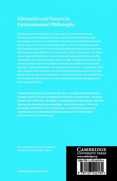 Alienation and Nature in Environmental Philosophy