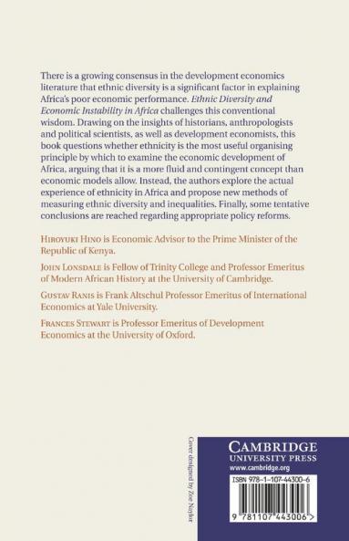 Ethnic Diversity and Economic Instability in Africa