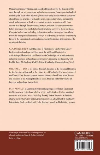 Death Rituals Social Order and the Archaeology of Immortality in the Ancient World