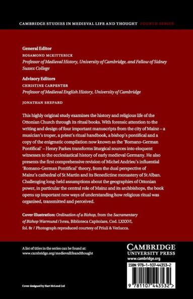 The Making of Liturgy in the Ottonian Church