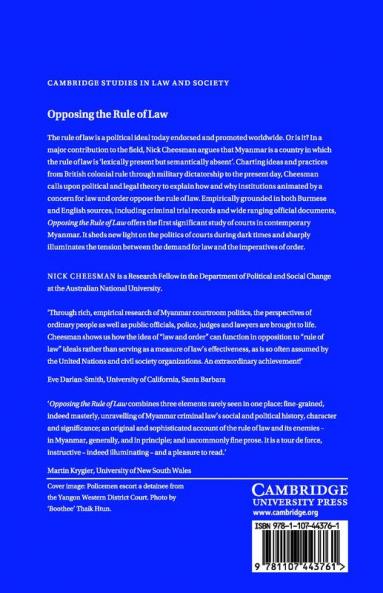 Opposing the Rule of Law