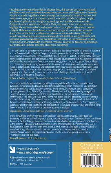 Dynamic Economic Analysis
