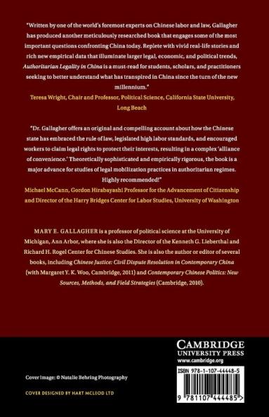 Authoritarian Legality in China