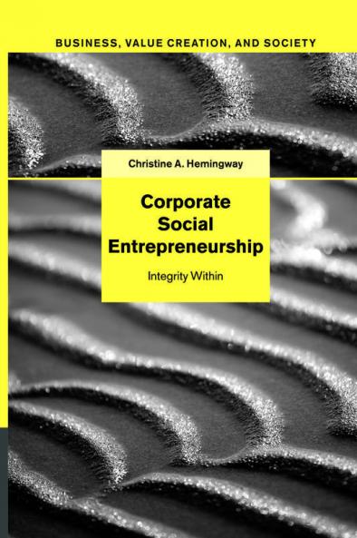 Corporate Social Entrepreneurship