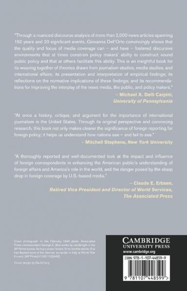 American Journalism and International Relations