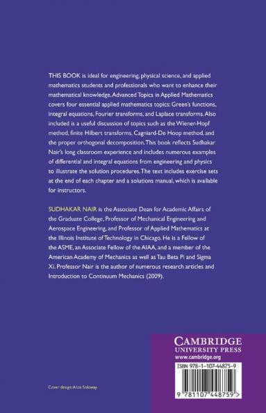 Advanced Topics in Applied Mathematics