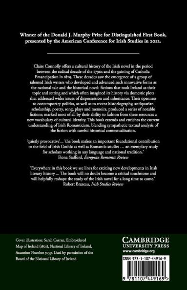 A Cultural History of the Irish Novel 1790 1829