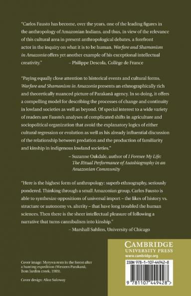 Warfare and Shamanism in Amazonia