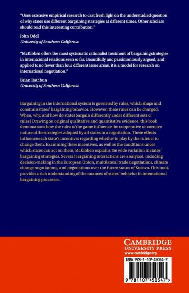 State Strategies in International Bargaining