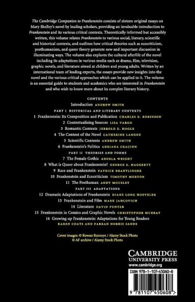 The Cambridge Companion to Frankenstein