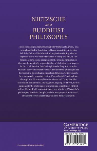 Nietzsche and Buddhist Philosophy