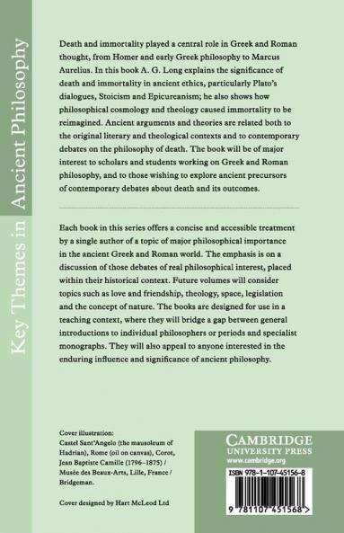 Death and Immortality in Ancient Philosophy