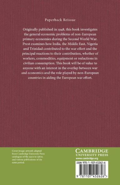 War Economics of Primary Producing Countries