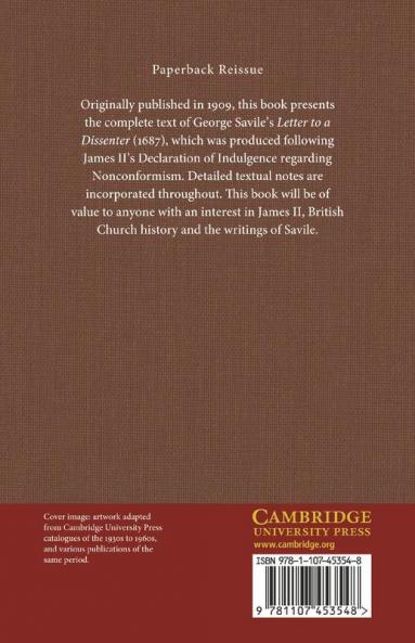 Letter to a Dissenter