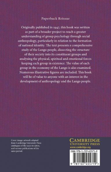 The Anatomy of Lango Religion and Groups