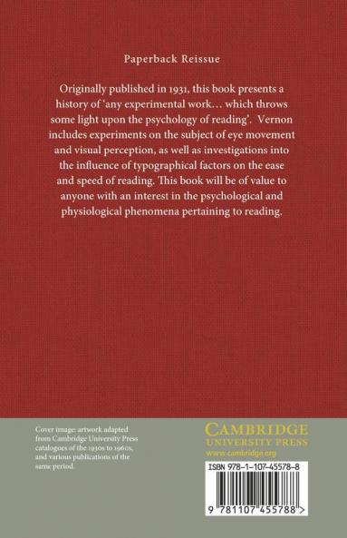 The Experimental Study of Reading