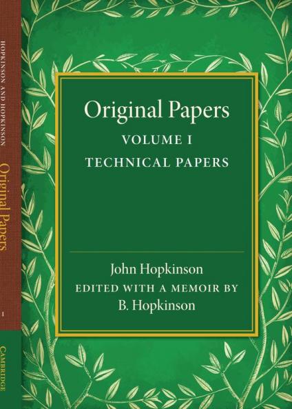 Original Papers of John Hopkinson