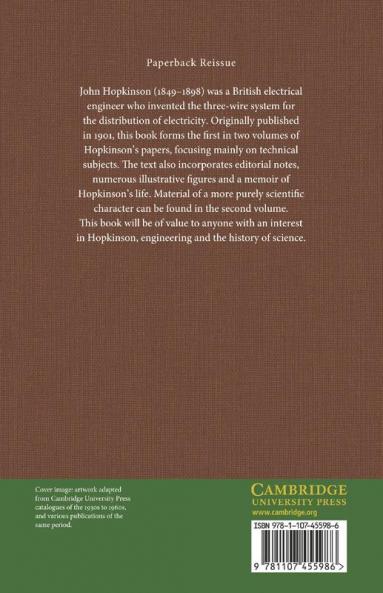 Original Papers of John Hopkinson