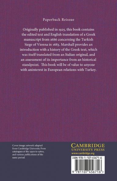 The Siege of Vienna by the Turks in 1683