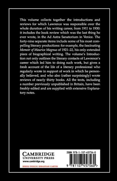 Introductions and Reviews
