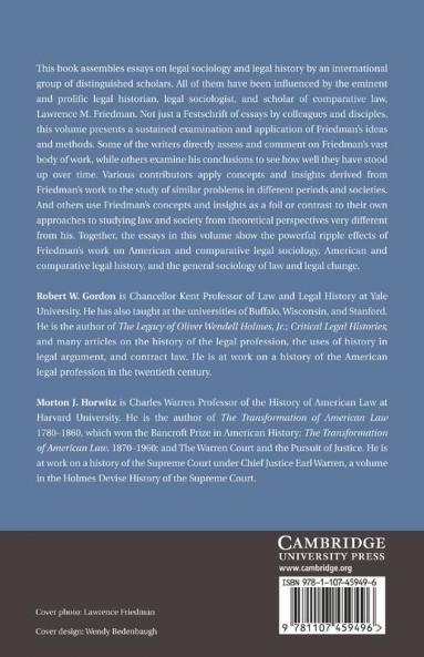 Law Society and History