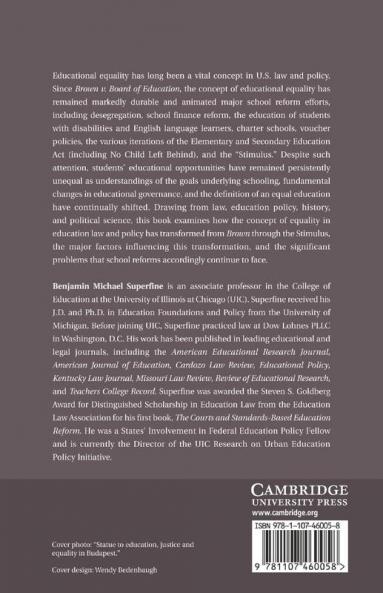 Equality in Education Law and Policy 1954 2010