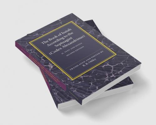 The Book of Isaiah According to the Septuagint