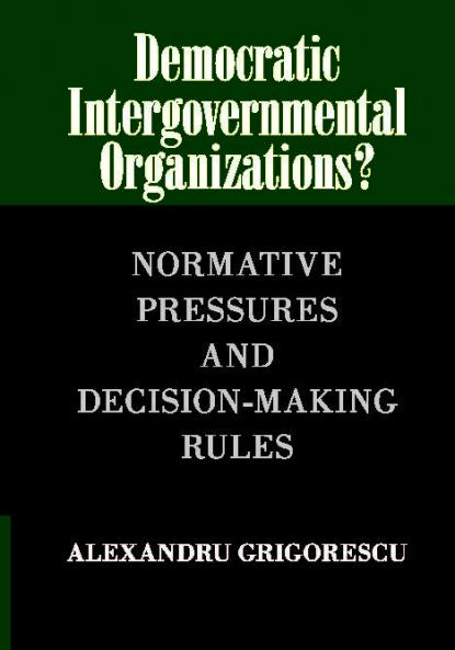 Democratic Intergovernmental Organizations?