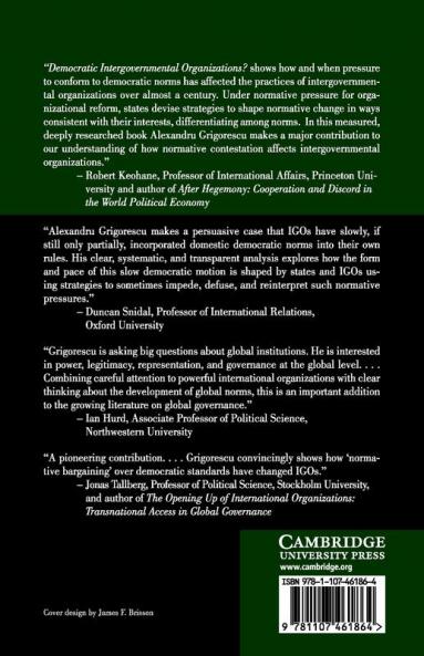 Democratic Intergovernmental Organizations?