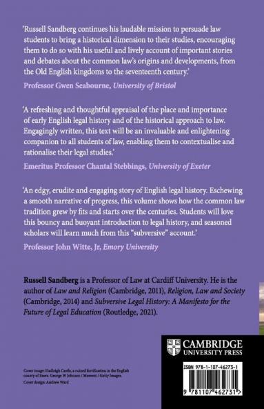A Historical Introduction to English Law