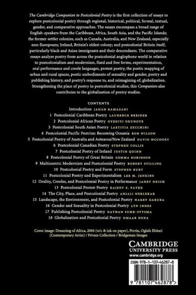 The Cambridge Companion to Postcolonial Poetry