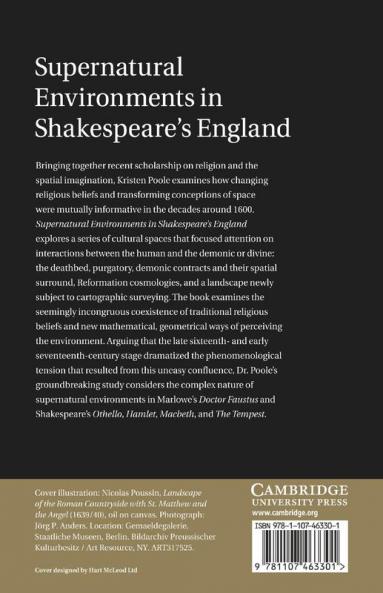 Supernatural Environments in Shakespeare's England
