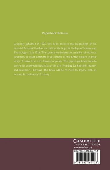 Imperial Botanical Conference