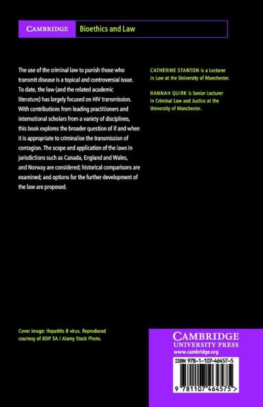 Criminalising Contagion