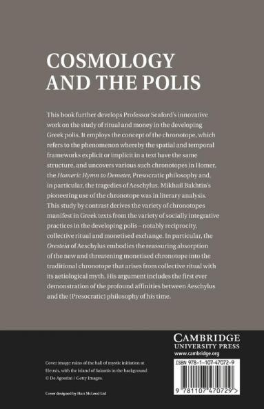 Cosmology and the Polis
