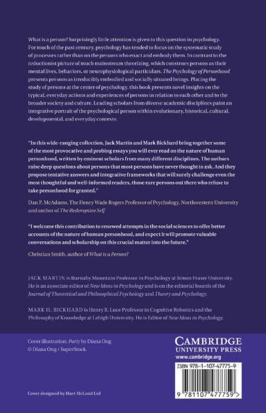 The Psychology of Personhood