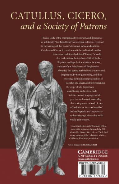 Catullus Cicero and a Society of Patrons