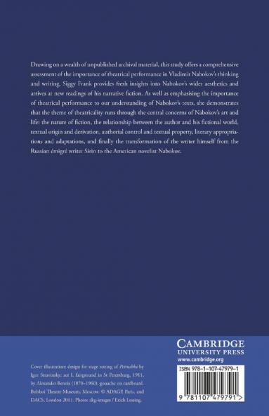 Nabokov's Theatrical Imagination