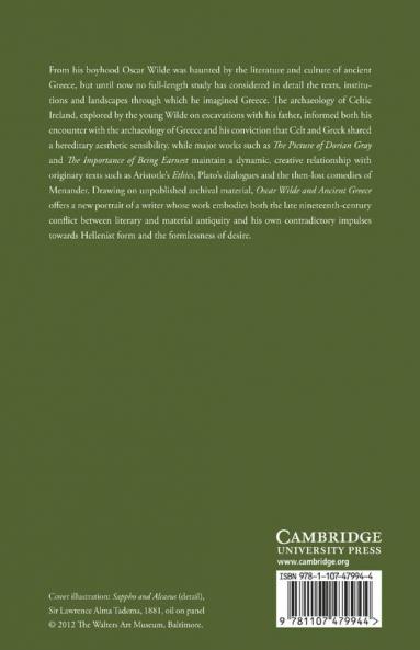 Oscar Wilde and Ancient Greece