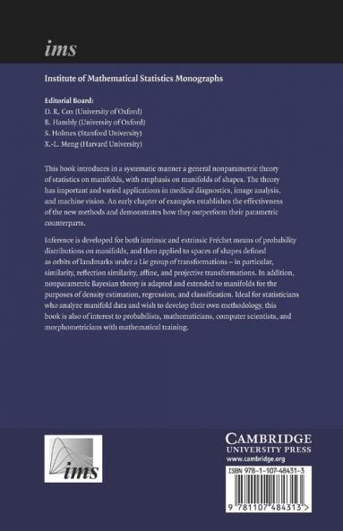 Nonparametric Inference on Manifolds