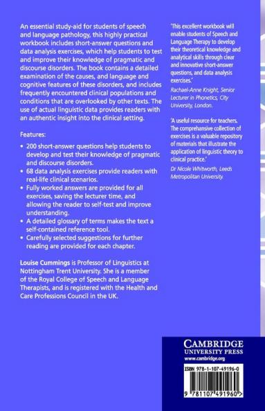 Pragmatic and Discourse Disorders