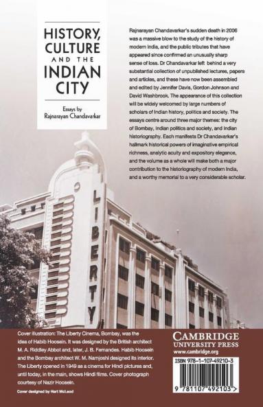 History Culture and the Indian City