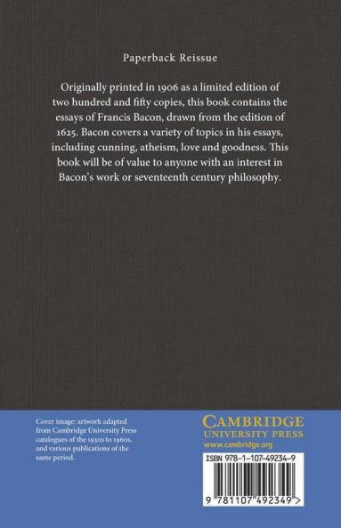 Bacon's Essays