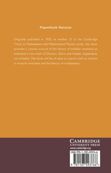 Modular Invariants