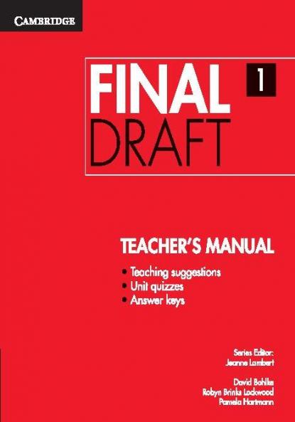 Final Draft Level Teacher's Manual