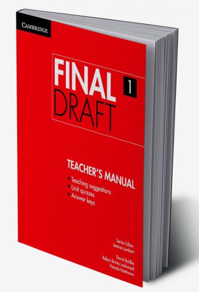 Final Draft Level Teacher's Manual