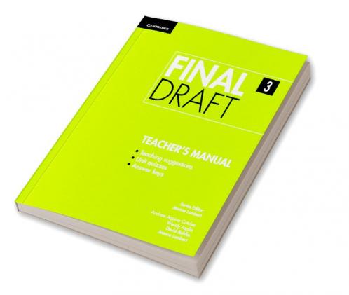 Final Draft Level 3 Teacher's Manual