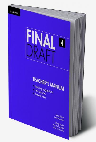 Final Draft Level 4 Teacher's Manual