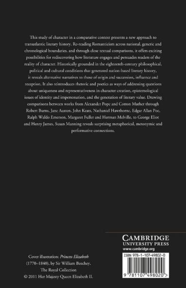 Poetics of Character