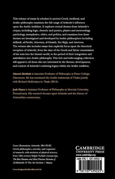 Aristotle and the Arabic Tradition